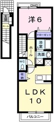 播磨高岡駅 徒歩23分 2階の物件間取画像